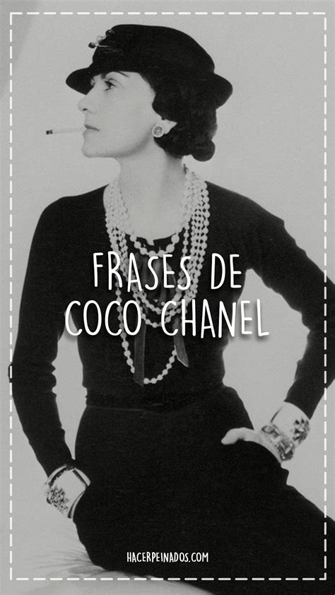 coco chanel名言|coco chanel frazes.